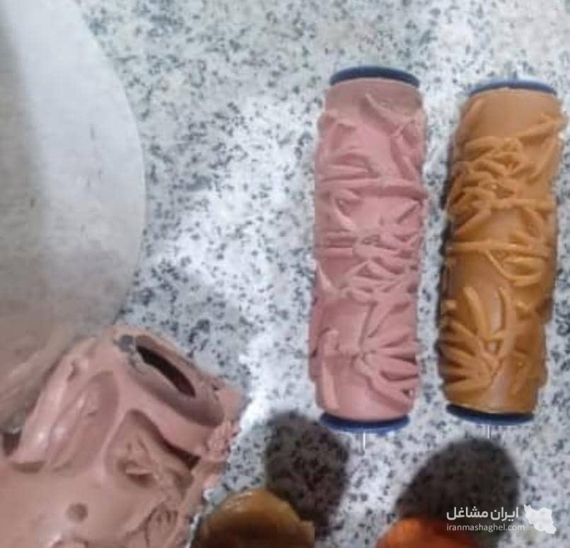 آموزش صددرصد تولید غلطک های طرحدار سه سوت در اصفهان